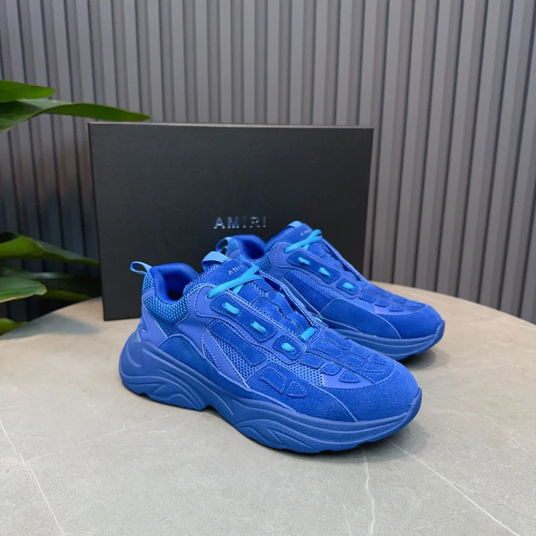 Men's shoes 💰740💰 AMIRI AMIRI fashion brand hot sale 🔥 Available all year round ✅ Official website synchronization Imported fabrics 1⃣️ vs 1⃣️ replica, original factory special original sole, 38-45 (38.45. Non-refundable)